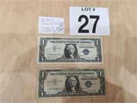 2-1957 $1 SILVER CERTIFICATES