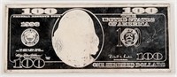 Coin 4 Ounce Silver $100 Bank Note