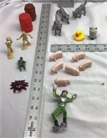 F13) LOT OF KIDS TOYS, THESE ARE SMALLER PIECES