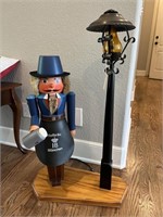 Nutcracker with Lamp Stand