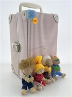 Doll accessories case with mini Cabbage Patch Kid