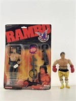 Rocky and Rambo action figures.