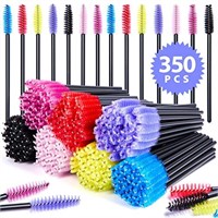 Ohuhu 350 Pack Multicolor Mascara Brushes, Disposa
