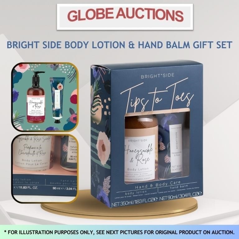 BRIGHT SIDE BODY LOTION & HAND BALM GIFT SET