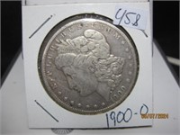 Morgan Silver Dollar 1900-O