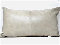 Studio Chic Decorative Pillow Vegan Leather