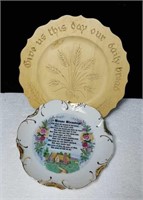 Daily bread & house blessing plates
