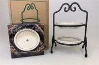 NIB Miniature 2 pie server with pie plates