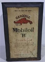 Gargoyle Mobil Oil "B" 5 Gal Can