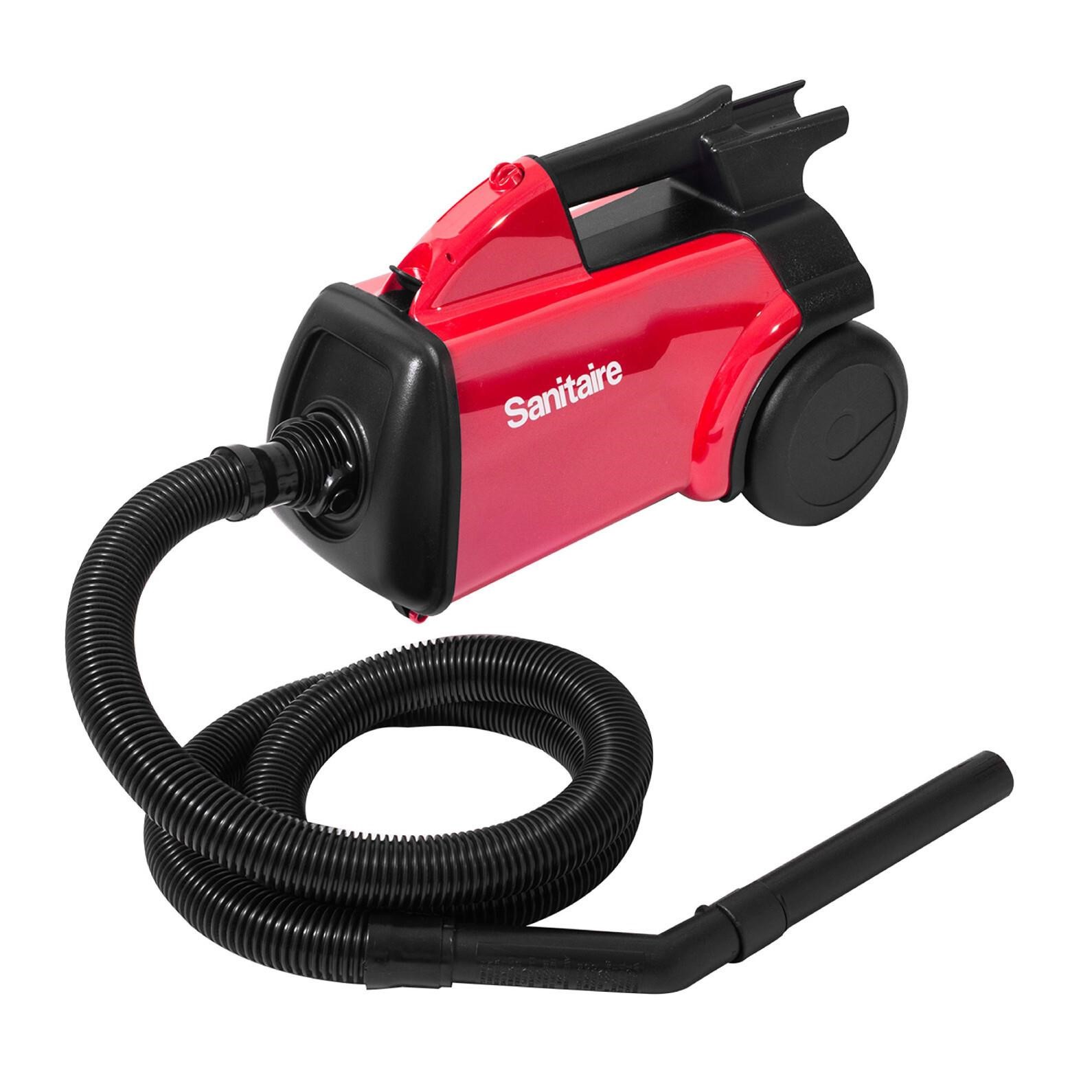 Sanitaire SC3683D Canister Vacuum, Red 19.2 x 17.7