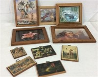 Western Themed Wall Art Collection K