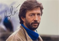 Autograph COA Eric Clapton Photo