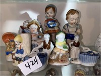 Occupied Japan Porcelain figurines