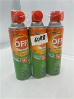 Off outdoor fogger set of 3