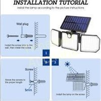 Solar Outdoor Light  230 LED  17*12*10cm