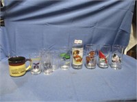 vintage glasses lot