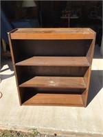 Vintage Wood Lawyers Stack 3 Sections No Doors