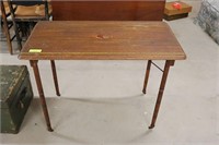 Belding Rose & Co. Advertising Oak Sewing Table