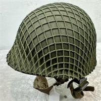 Vietnam US Paratroopers Steel Helmet