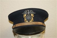 Very Early U.S. Navy Visor Hat