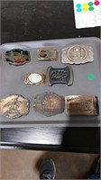 8 belt buckles