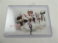 NFL Tom Brady 7-Time Champion Card