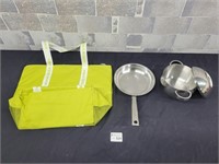 Ikea and Cuisinart pots and Ikea cooler bag
