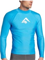 Size X-Large Kanu Surf Mens Long-Sleeve Platinum