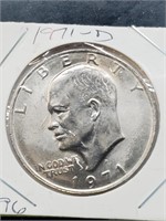 BU 1971-D Ike Dollar