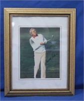 Arnold Palmer signed Framed Photo