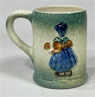 Roseville Dutch Glazed Mug