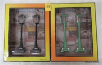 2 MTH 56 Lamp Post Sets, OB: 30-1083, 1098