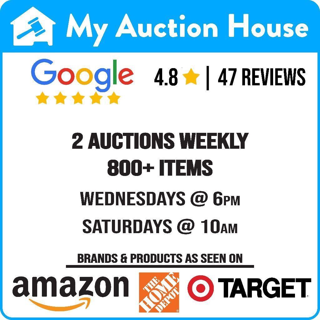 1-296 Amazon Overstock & Box Damage Auction - Saturday 10am