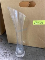LOT OF 9 GLASS VASES