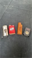 3 lighters and 2 covers