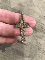 Sterling Silver Nugget Style Pendant