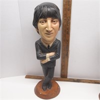 Beatles Chalk Art Figurine/Rare Find