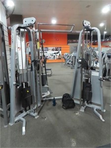 Precor Cable Cross Over Station & Weights
