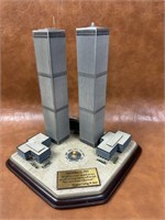 The Danbury Mint Twin Towers Commemorative