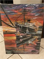 Queen Mary signed original Painting