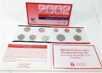 2002 United States Mint Uncirculated Coin Set