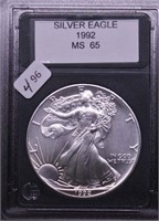 1992 SILVER EAGLE GEM