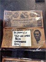 50 $20 Lee mace promo confederate bills
