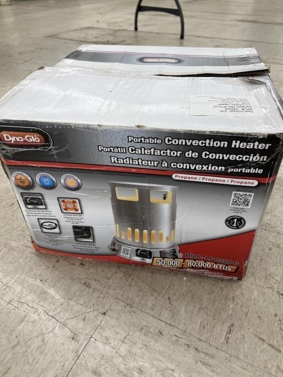 Dyna-Glo Portable Convection Heater (in box)