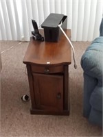 1 door 1 drawer end table