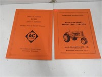 Allis Chalmers WD and WD45 manuals