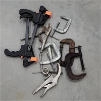 C clamps and bar clamps