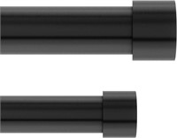Umbra Cappa 1-Inch Double Curtain Rod, Includes 2k