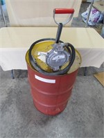 55 Gallon Drum with Pump