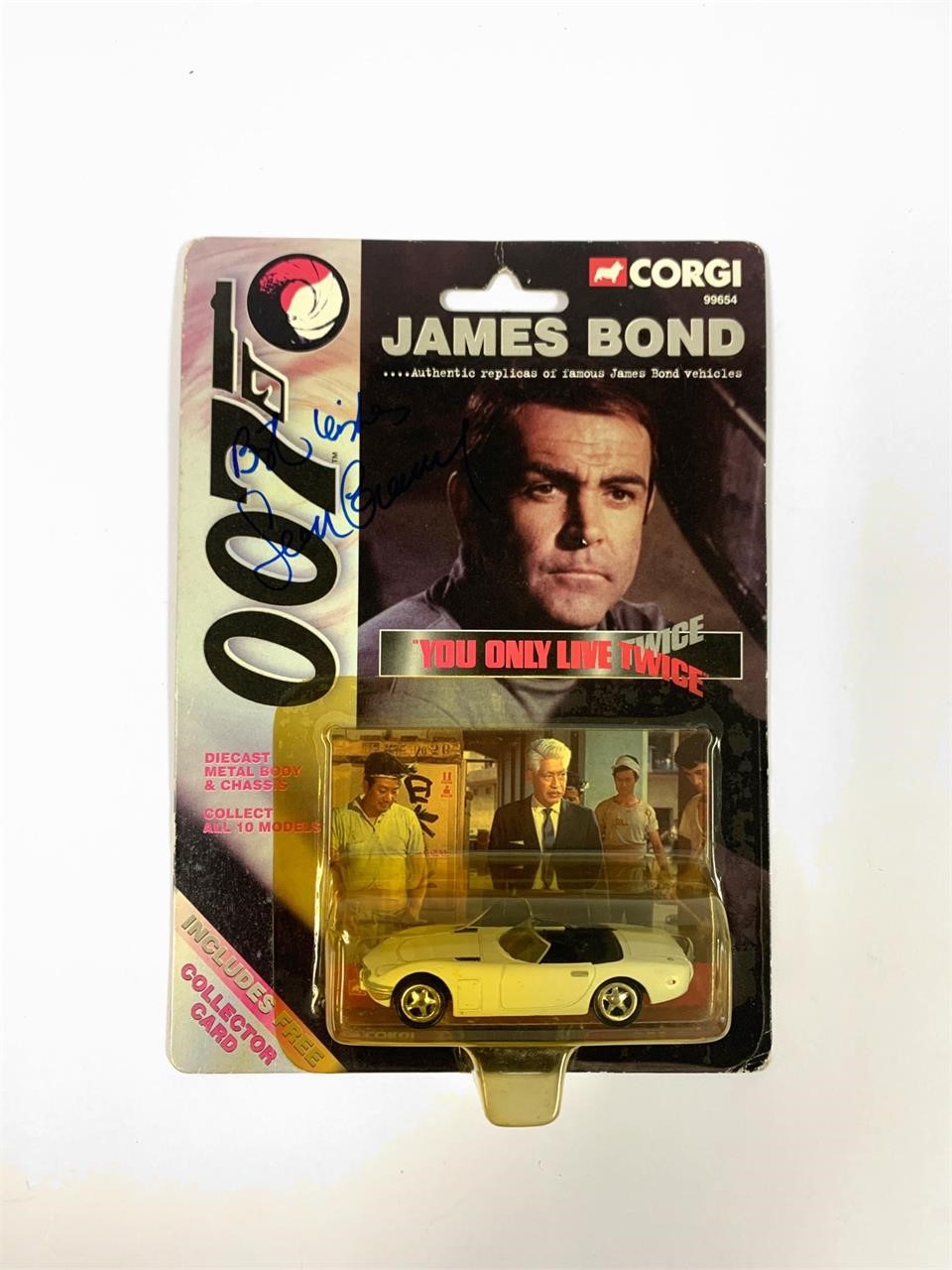 Autograph James Bond Toy Car